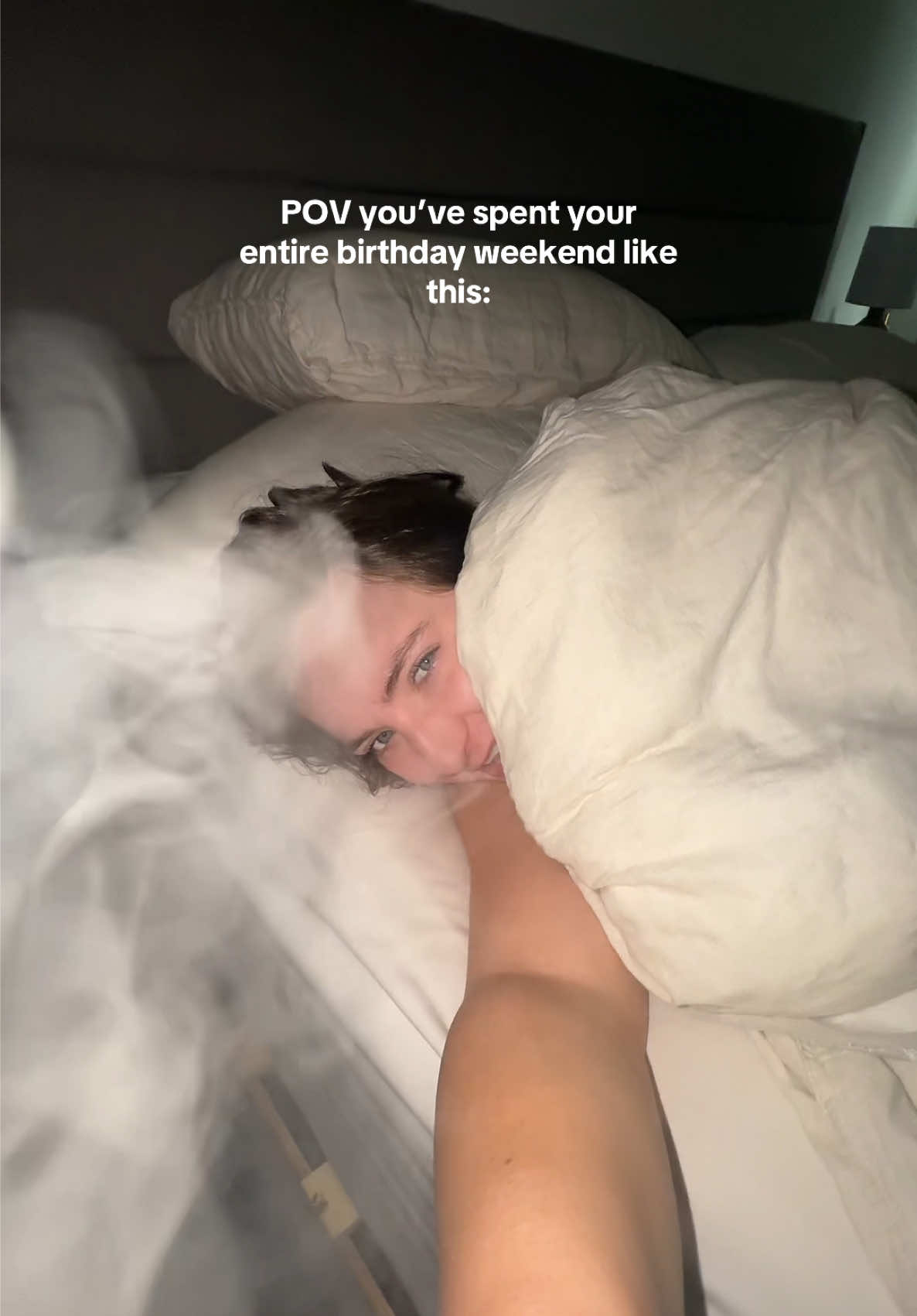 Couldn’t even make a cute bday TikTok for yall😢😤 #sick #birthday #23 #relateable #cold  