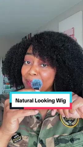 The Most NATURAL Looking Kinky Textured Wig 😍🥰❤️ #tiktokwig #gluelesswig #wiginfluencer #kinkycurlywig #wigtutorial 
