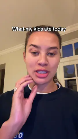 What my kids ate today. I also ate everything that they ate and we eat together for most meals 🤍✨ #toddler 