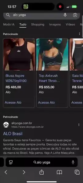 ✨ Bluestone Alo Yoga ✨ ✨Código de vendedora:  2002 para frete grátis acima de R$500,00.✨ WhatsApp: (11) 99324-6011 #alo #alobrasil #aloyoga #yoga #fy