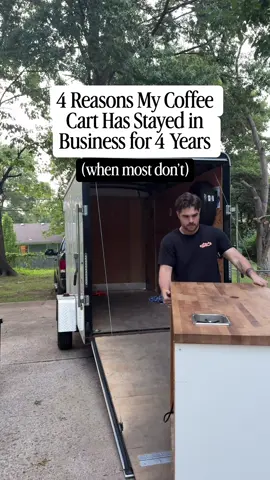 1. I went all in, but I kept oxygen in the tank. Most businesses fail because they run out of cash. In fact, 82% of small businesses close due to cash flow problems. I knew that, so even while I was going all in on my cart, I kept a side hustle alive.  That extra income gave me breathing room and allowed me to reinvest every single dollar Phase 2 made back into growth instead of survival. ⸻ 2. I built a profitable offer from day one. Too many service businesses underprice themselves just to get booked. That’s why only 40% of small businesses are profitable. I flipped that. Every event I booked had profit baked in, and I set up my contracts so we collect 100% of the cash upfront.  That meant I never had to float expenses or chase payments. The business always had capital to work with. ⸻ 3. I reinvested instead of splurging. The temptation when money starts coming in is lifestyle creep — trips, toys, or “I earned this” spending. I didn’t do that. I skipped the wild vacations and doubled down on the business instead. New carts, branding, SEO, and marketing.  According to Wells Fargo, owners who reinvest their profits are 2.5x more likely to last past the 5-year mark. That discipline made the difference 4. I hired good people. Even though my team has always been part-time, they’ve been game-changers. Their support let me focus on selling, scaling, and building the brand, instead of burning out trying to run every single event myself.  According to Gallup, businesses with engaged team members see 23% higher profitability and I’ve seen that play out first-hand. *SHARE this post with somebody who might need this 💪🏼 #coffeecartbusiness #coffeecart #SmallBusiness #espressobar #entrepreneurship 