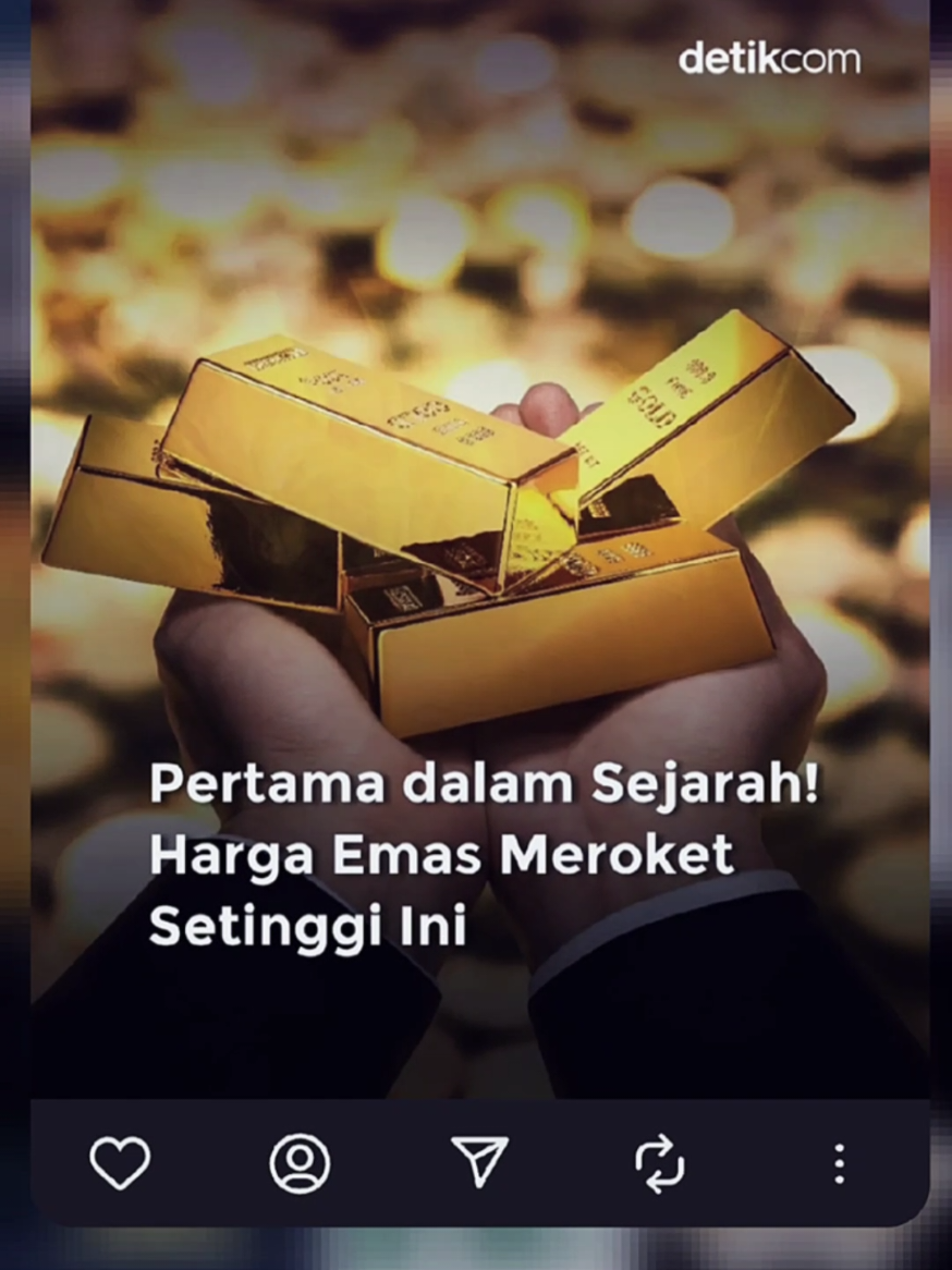 waduhh baru ditinggal beberapa hari udh naik Ratusan ribu harga emas 😭💸 #emas #logammulia #antam #galeri24 #fyp 