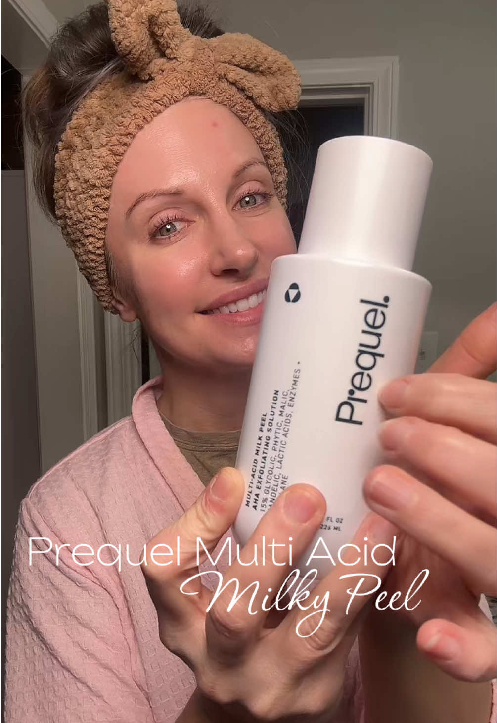 Exfoliation is a must! Can’t afford a salon chemical peel are just too busy to schedule that appointment? Get salon like results at home with @Prequelskin  #skintok #skincare #skincareroutine #prequel #chemicalpeel 
