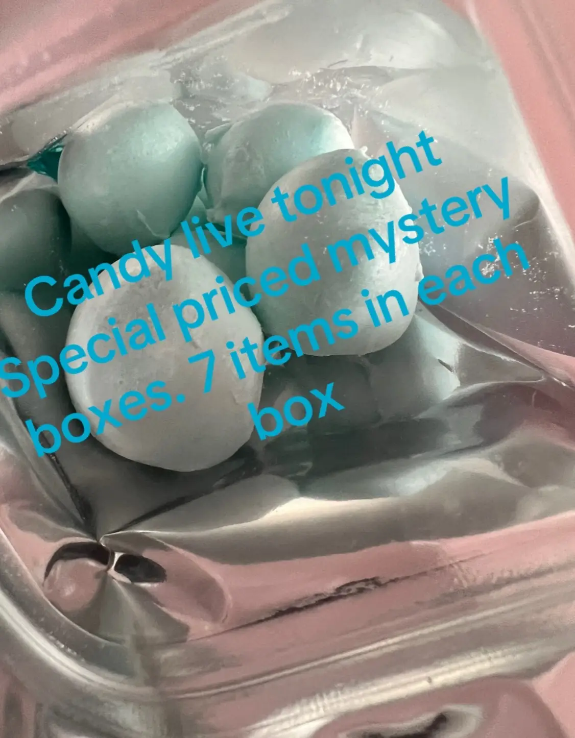we will be selling our mystery. Box comes with all kinds of items great price. Every box has a gushers check out the link for either the art or the candy.