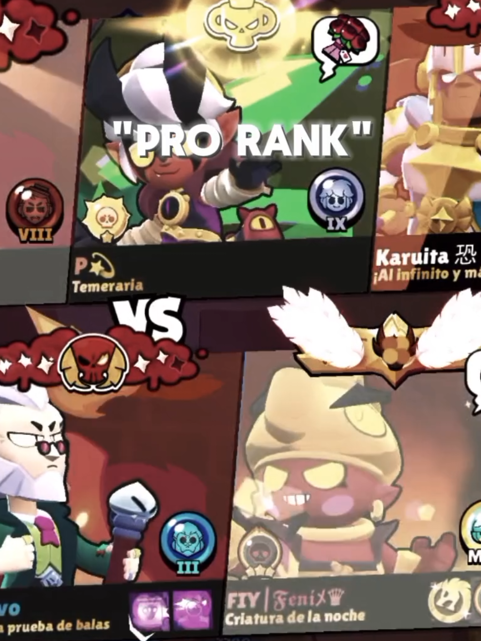 ¡Fenix Barre A Un Pro-Rank con un 2-0! 💛🖤 #humor #brawlstarstiktok #supercell #edit #1 