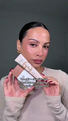 This tinted sunscreen and skin tint are an elite duo for glowing skin @Beauty of Joseon @Armani beauty  #skintint #tiktokshopcreatorpicks #armanibeauty #beautyofjoseon #glowingskintips 