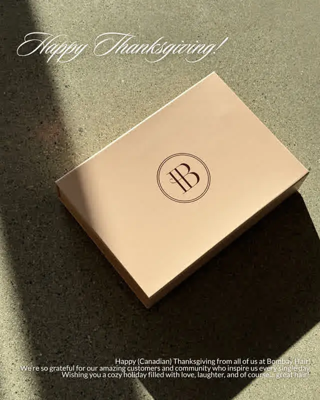 Happy Thanksgiving to our Canadian community!🤎🍂🍁 We hope your day is filled with positive energy (and good hair!)