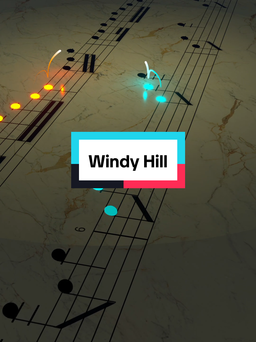 Recognise the song?🎵 #PianoSolo #InstrumentalMusic #SheetMusic #PianoSheet #WindyHill 