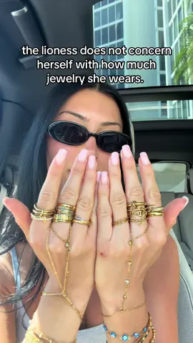 always stacked in jewelry 🙂‍↔️ #trending #fyp #jewelry 