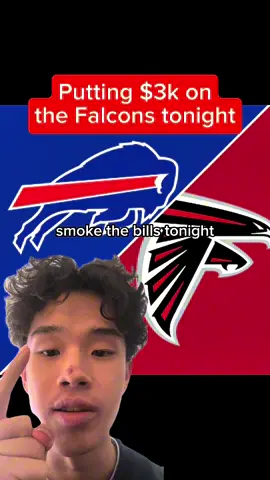 Falcons got me 🦅 #mondaynightfootball #nfl #sportspicks #falcons #bills 