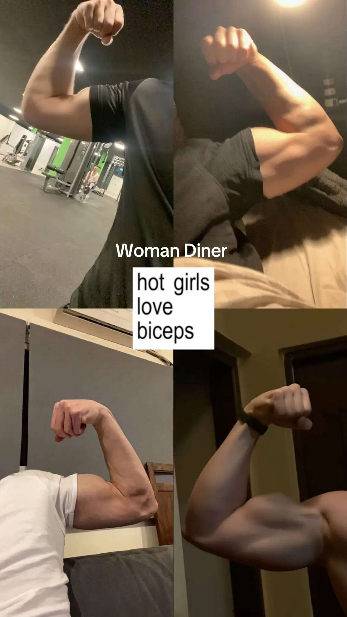 GIRLLL DINERRRR #biceps #muscle #men #fup #fyp