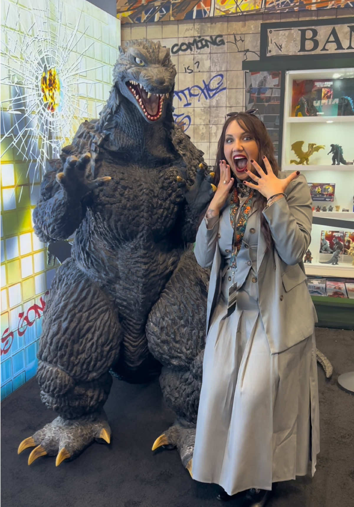 My #nycc recap!! ✨ amazing time, amazing cosplays, amazing friends 🫶 #nycc #cosplay #godzilla #anime 