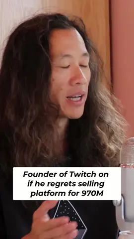 We asked the Co-Founder of Twitch Justin Kan if he regrets selling the platform for $970 million dollars #podcast #yale #otlpod