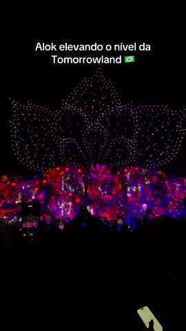 Sinto muito para quem perdeu o melhor set da Tomorrowland 🇧🇷 2025. Simplesmente #tomorrowlandbrasil #alok #drones #tomorrowland 