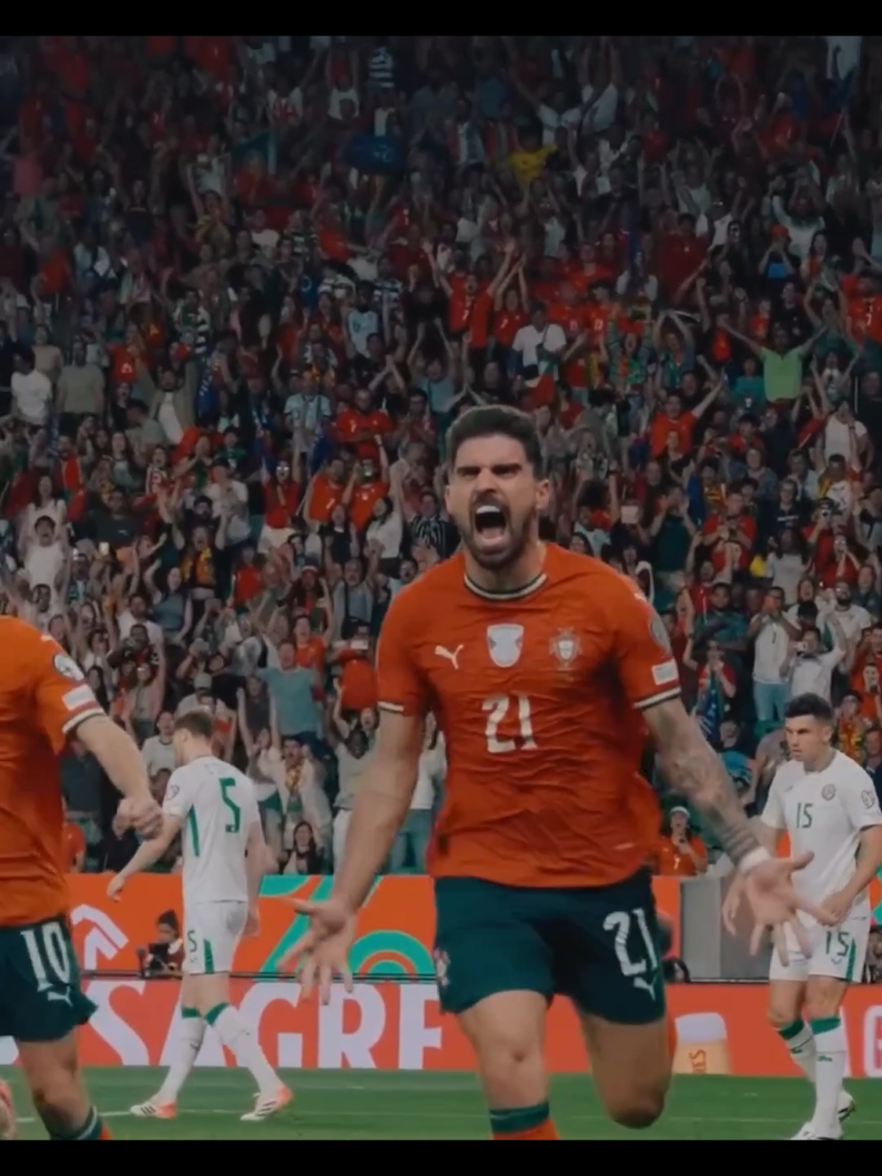 Wait for the transition | Portugal 1-0 Ireland | Rúben Neves or Diogo Jota? #portugal #diogojota #football #liverpool #ronaldo 