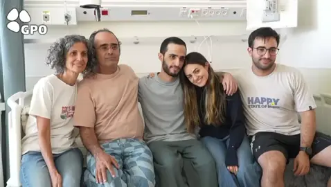 Heartwarming moments: After being kidnapped on October 7, 2023, and surviving more than 2 years in H*mas captivity in Gaza, Nimrod Cohen is with family at the hospital in Israel.  Nimrod was violently kidnapped on October 7, 2023, while defending against H*mas terr*rists who infiltrated southern Israel.  Credit: GPO