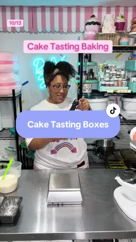 Just another week of baking for cake tasting boxes #caketasting #caketastingbox #cake #fyp #caketok 