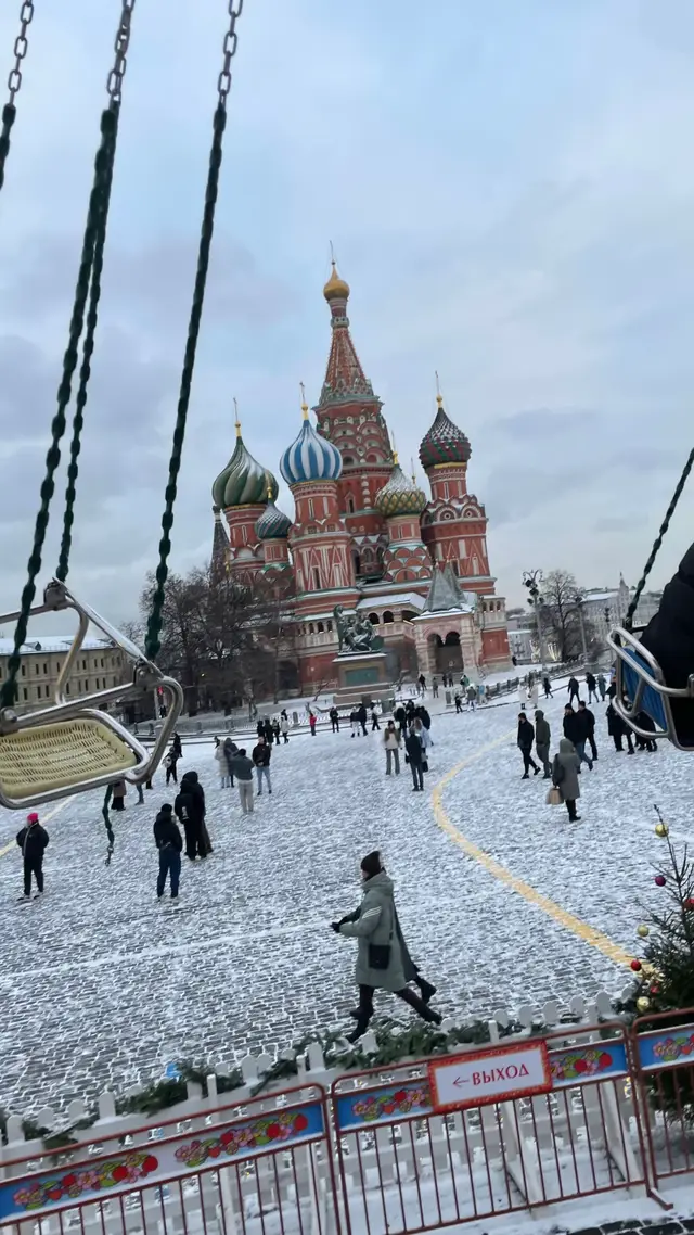 #moscow #موسكو_روسيا 🇷🇺 برد الشتاء والثلوج #snow 