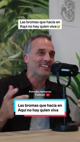 Las bromas que hacía Daniel Guzmán en Aquí no hay quien viva a sus compañeros. Entrevista completa en nuestro canal de YouTube “Animales Humanos”.   #viral #parati #humor #aquinohayquienviva #series 