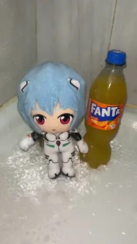 Today Rei felt a little sad. #evangelion #reichiquita #reiplush #flymetothemoon #anime 