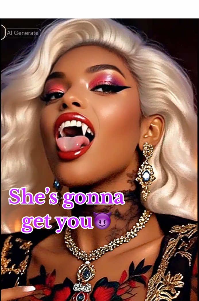 She’s gonna get you😈 #add2pics  #longeraitemplates #CapCut #trythistemplate #new 