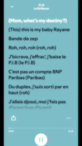 PIB -La rvfleuze  #spotify #song #pib #rvfleuze #pourtoi 