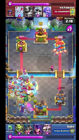 O cara com quase 15k d troféu no dia menos insuportável 👎🏽 #clashroyale #fyp #fyyyyyyyyyyyyyyyy 