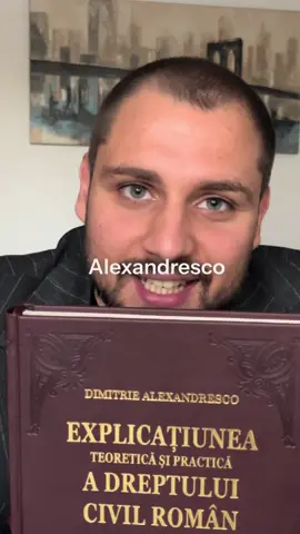 Clip 1  Dimitrie Alexandresco: Portretul unui Titan al Dreptului Românesc @universuljuridic #ujmag #universuljuridic #pastilajuridica #dreptcivil #avocat 