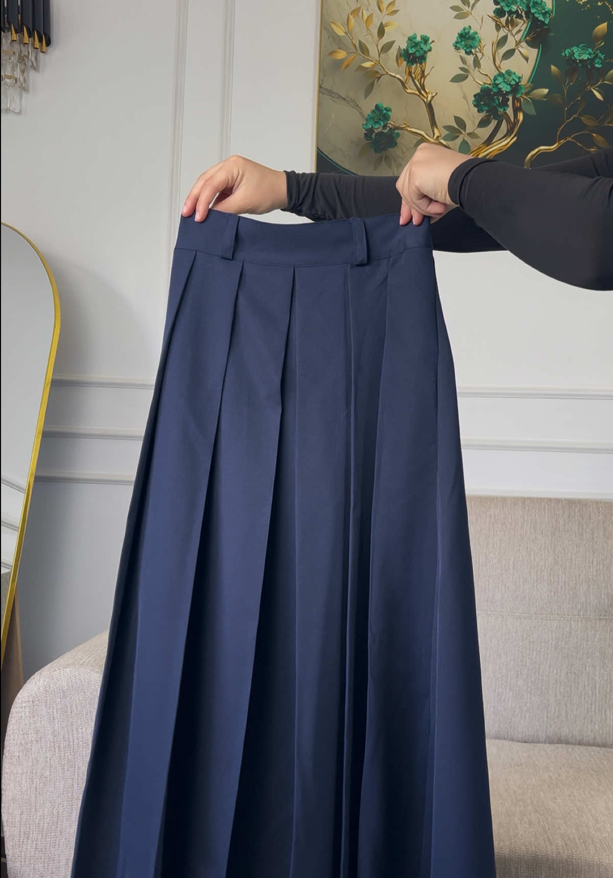 Ig:hamamma.dz🕊️                                                         #skirt #OOTD #hijab #hijabstyle #fyp 