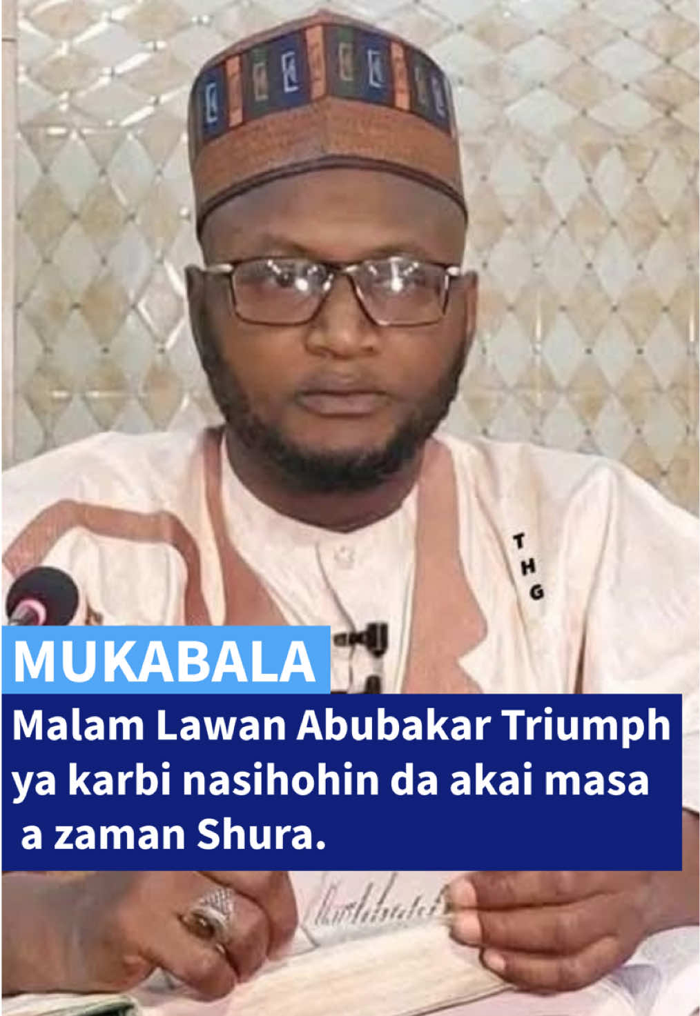 Malam Lawan Abubakar Triumph ya karbi nasihohin da akai masa a kwamitin shura na Kano.  #dwhausa #dwtiktok #viral_video #kannywood #trending 