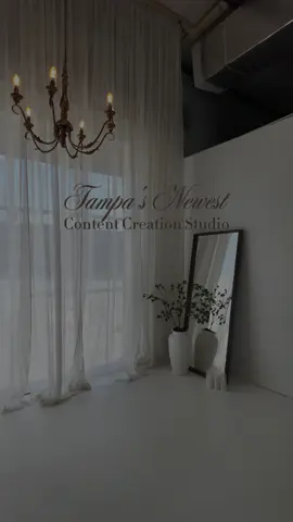 New studio in the Tampa area.   #TampaStudio #TampaPhotography #TampaContentCreators #TampaPhotographers #TampaFlorida                   