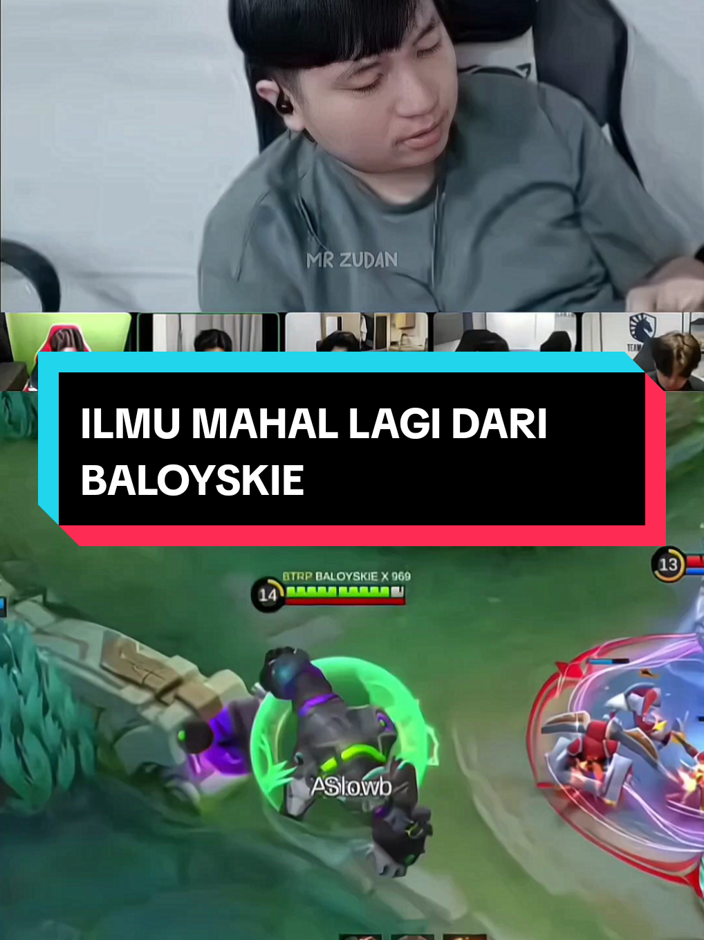 Ilmu mahal dari Baloyskie, Respect bang @Baloyskie #geekbaloyskie  #MLBB9TH #MLBB 