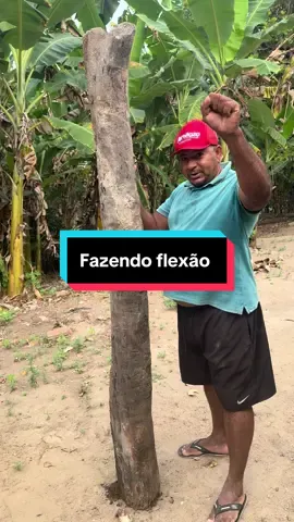 Fazendo flexão 