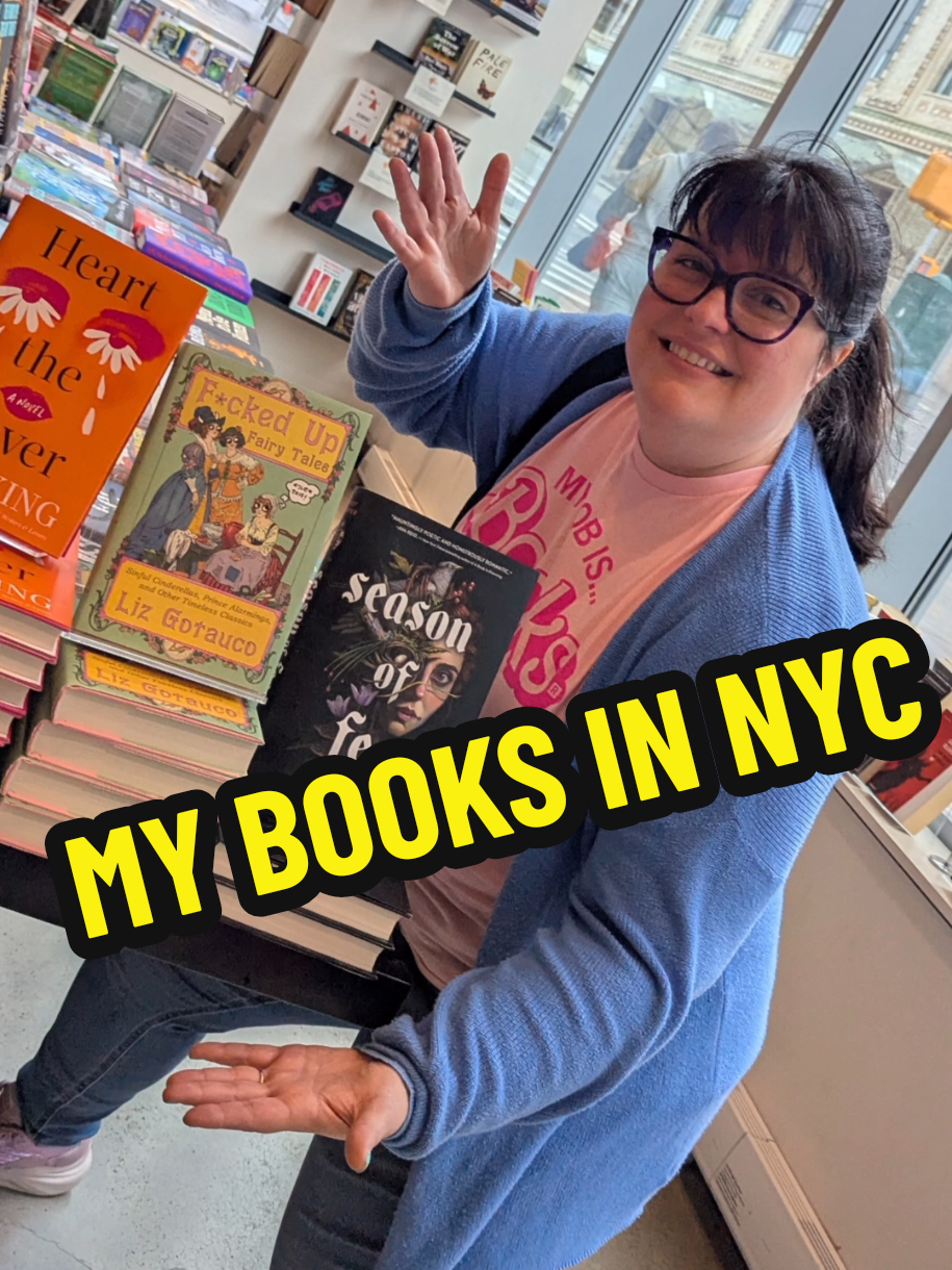 Brooklyn? More like Book-lyn, amirite? Playing I Spy with F*cked Up Fairy Tales in bookstores across NYC! #books #BookTok #fairytale 