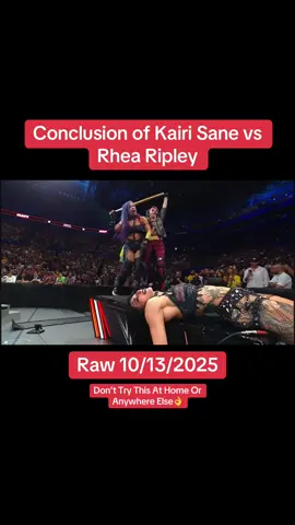 #WWE #MondayNightRaw #RheaRipley #KairiSane #viral 