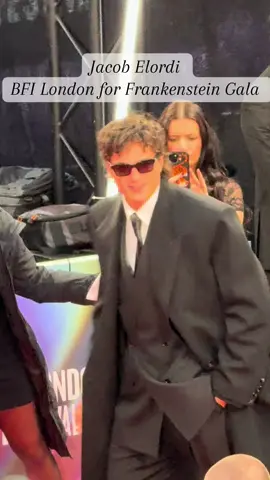 Jacob Elordi in BFI London for Frankenstein Gala. #bfi #jacobelordi #frankenstein #london #netflix @British Film Institute 