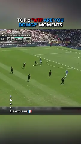 Top 5 “WTF ARE YOU DOING” moments👀 #football #footballranking 