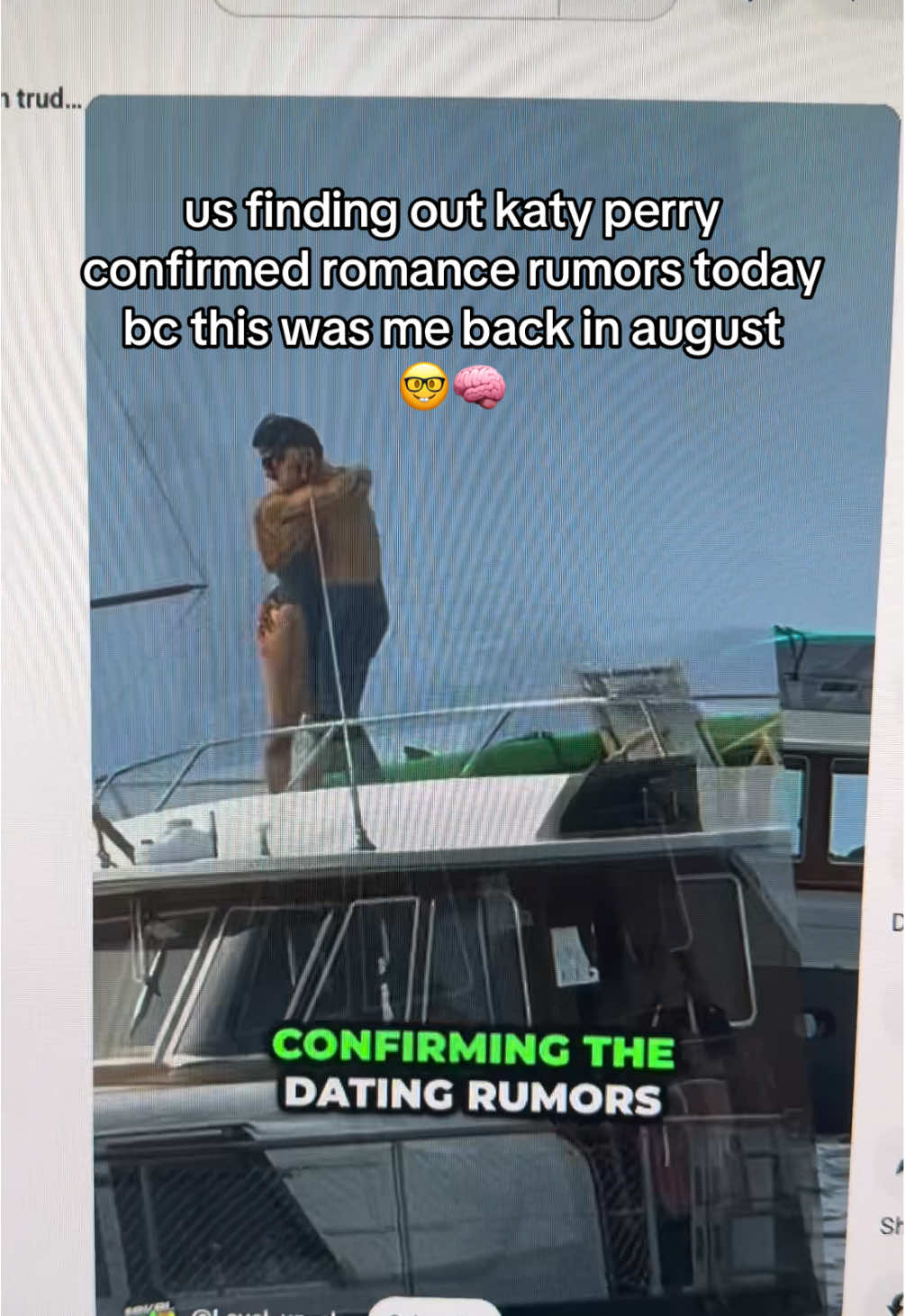 katy perry and justin trudeau can you hear me roar all the way from that yacht 😭🙌🏼💰