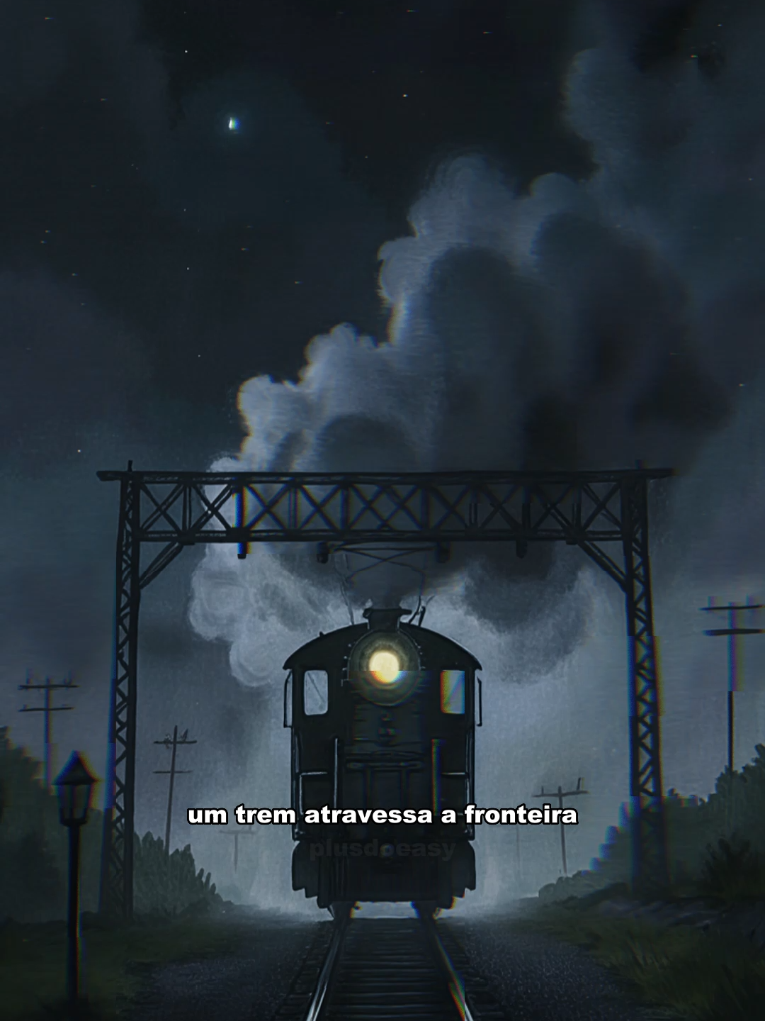 O Trem que Nunca Parou. #creeptok #misterioreal #historiaassustadora #terrortiktok #tremfantasma #storytime #curiosidades #terrorbr #horrorvibes #medoreal