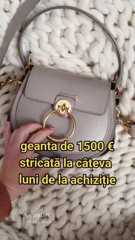 au trecut 3 ani si tot n-am reparat-o 🤣🤣#amintire  #fashion #designerbag 
