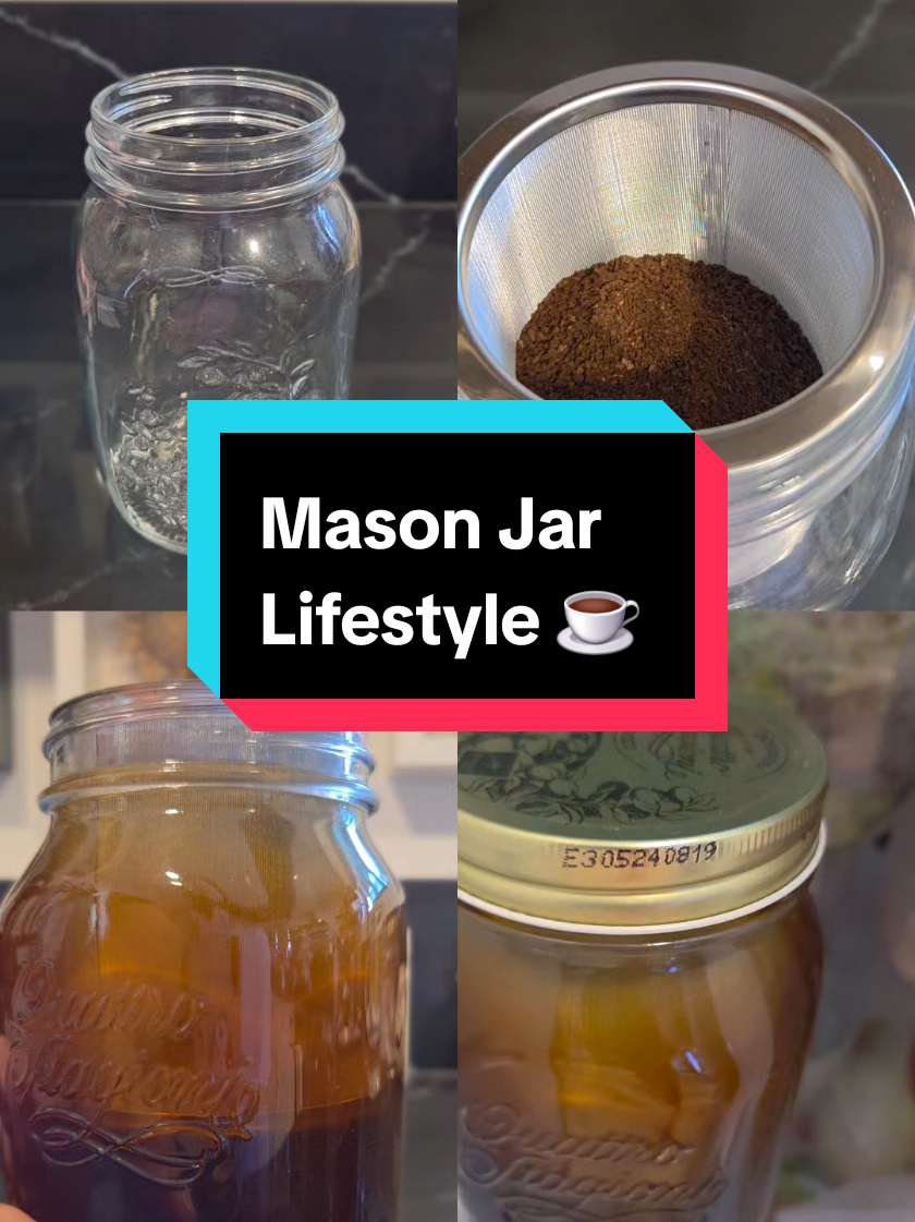 #tiktokshop #tiktokmademebuyit #coldbrew #masonjar #coffee 