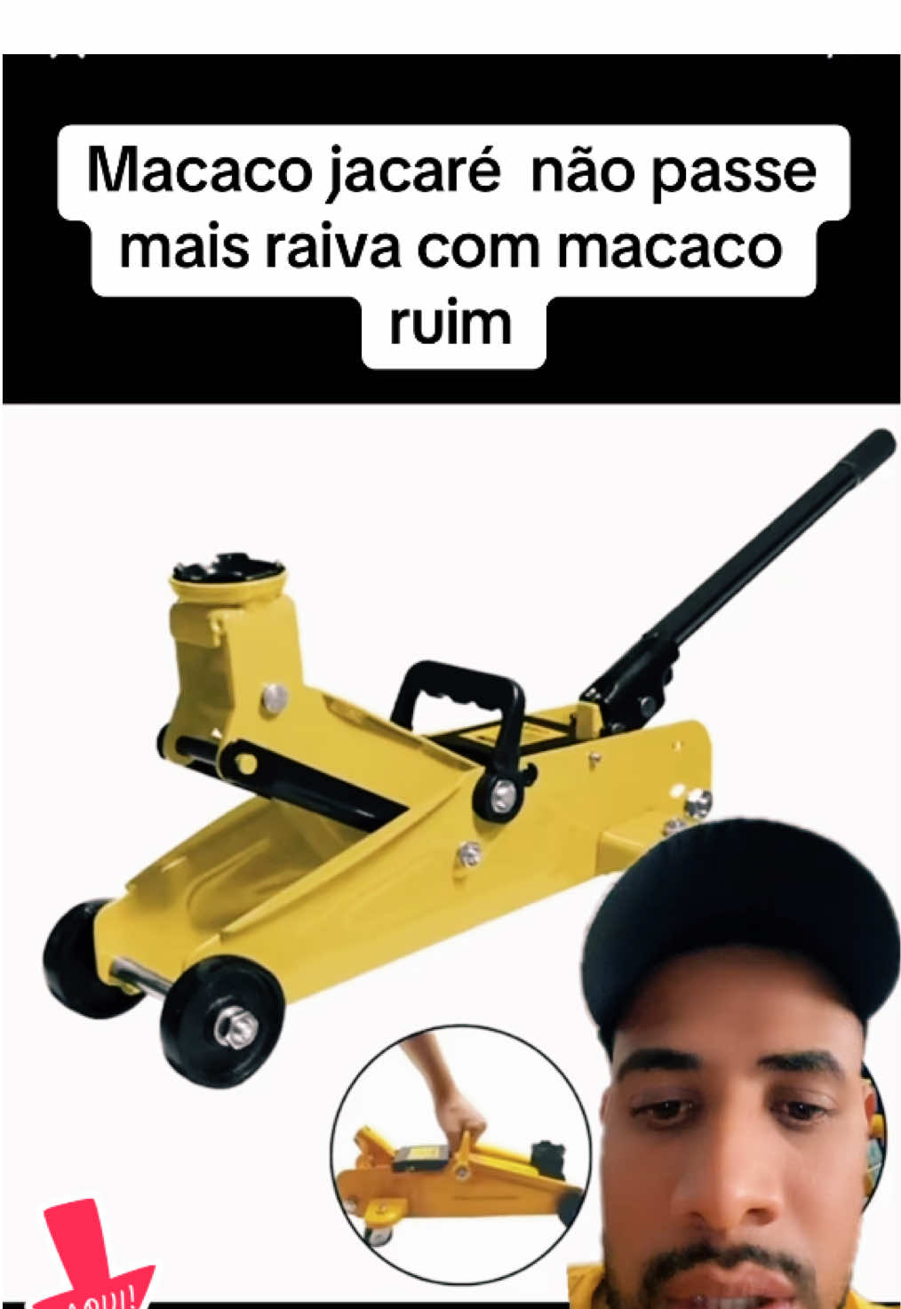 Macaco jacaré top de linha não sofra mais com macaco ruim qualidade top#tiktok #tiktokshop 