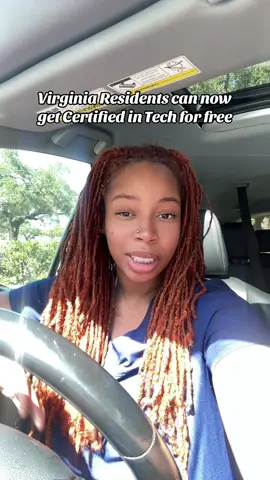 Free Tech Certifications in Virginia #greenscreen #Tech #ai #virginia #IT 