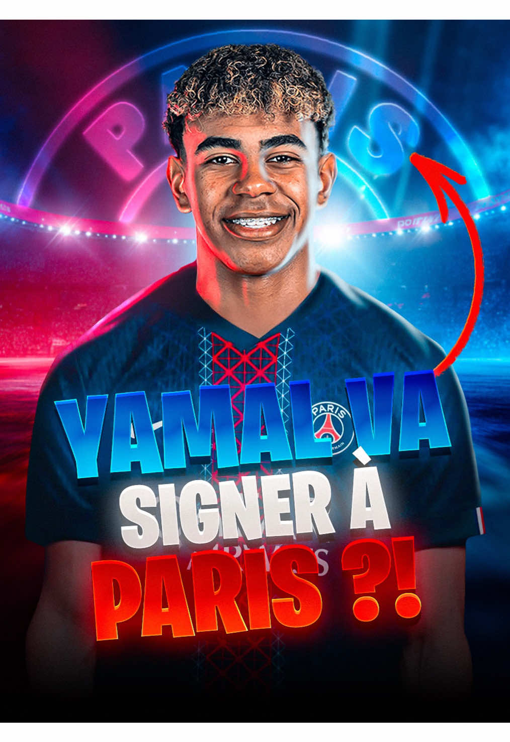 Le PSG veut à tout prix signer Lamine Yamal ! #SportsTikTok #Barca #Yamal #PSG 