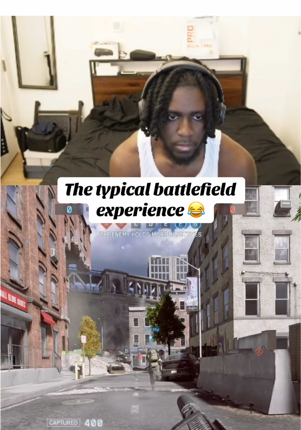 The typical battlefield experience 😂 #battlefield #fyp 