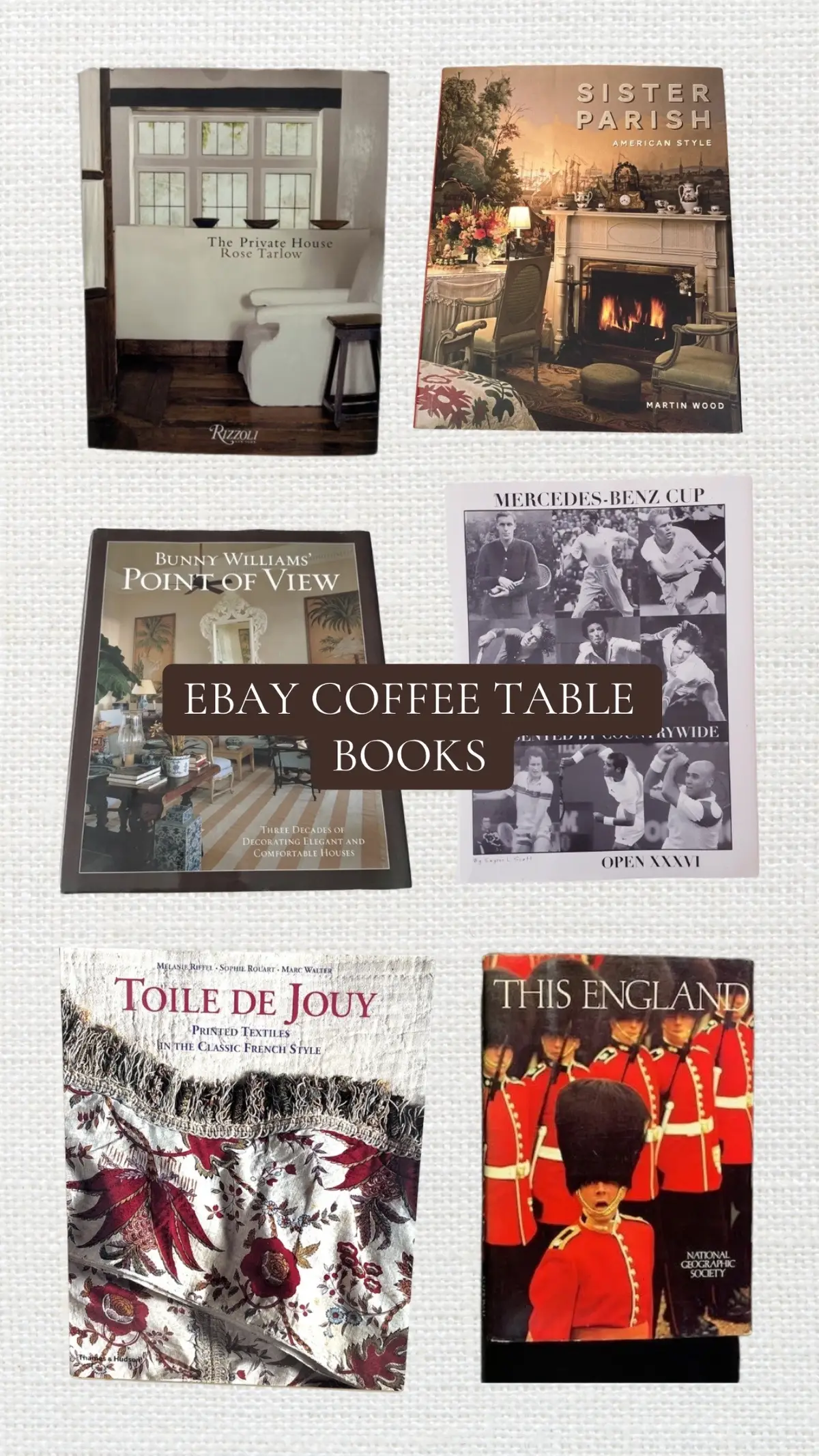 My favorite place for affordable & unique finds @ebay (linked in @shopmy.us)