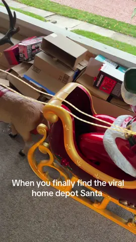 Finally after weeks and a 2 hour drive later! #worthit #christmas #santa #viral 