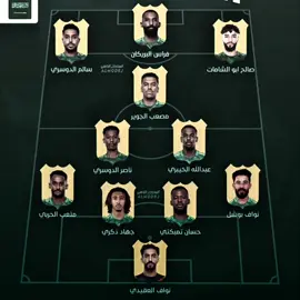 التشكيلة المتوقعة للسعودية لمواجهة العراق رايكم لو صارت ؟؟😮‍💨🔥! #تيم_تانكر💎 #fyp 