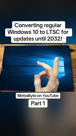 Windows 10 is going out of support, but there’s a solution #windows10 #windows11 #windows10ltsc 