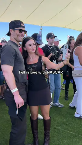 As if I could spare any time to be obsessed with another series certainly a NASCAR girl now Thank you to @nascar and @LasVegasMotorSpeedway for the incredible weekend ❤️ #nascar #Motorsport #nascartiktok #womeninmotorsports #lvmotorspeedway 